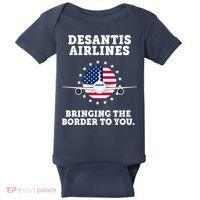 DeSantis Airlines Bringing The Boarder To You Baby Bodysuit thumb 0