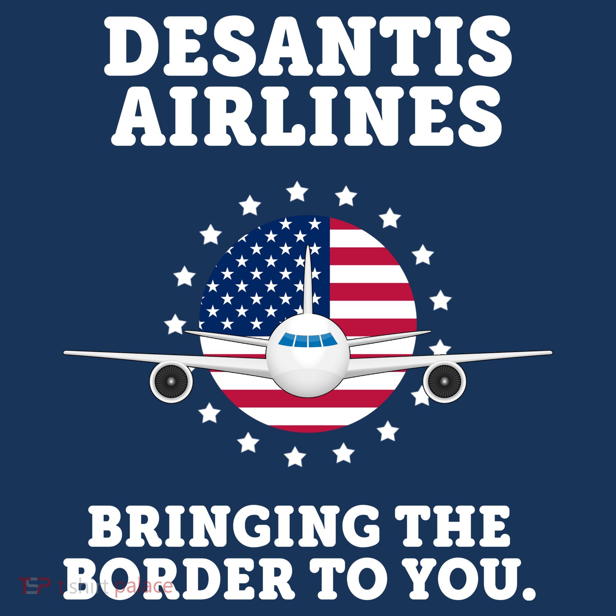 DeSantis Airlines Bringing The Boarder To You Baby Bodysuit