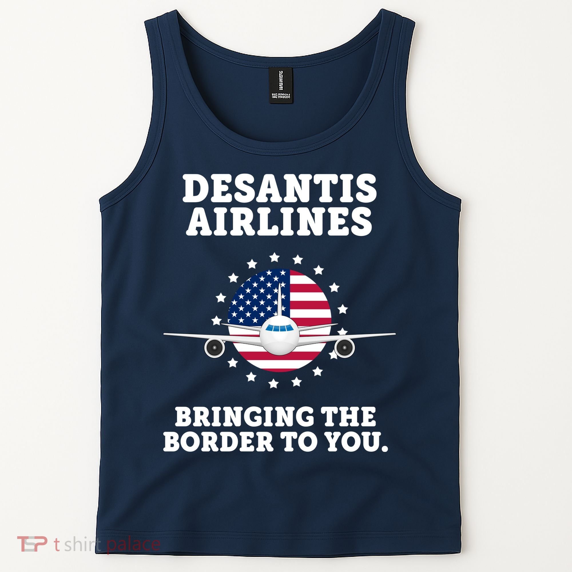 DeSantis Airlines Bringing The Boarder To You Tank Top