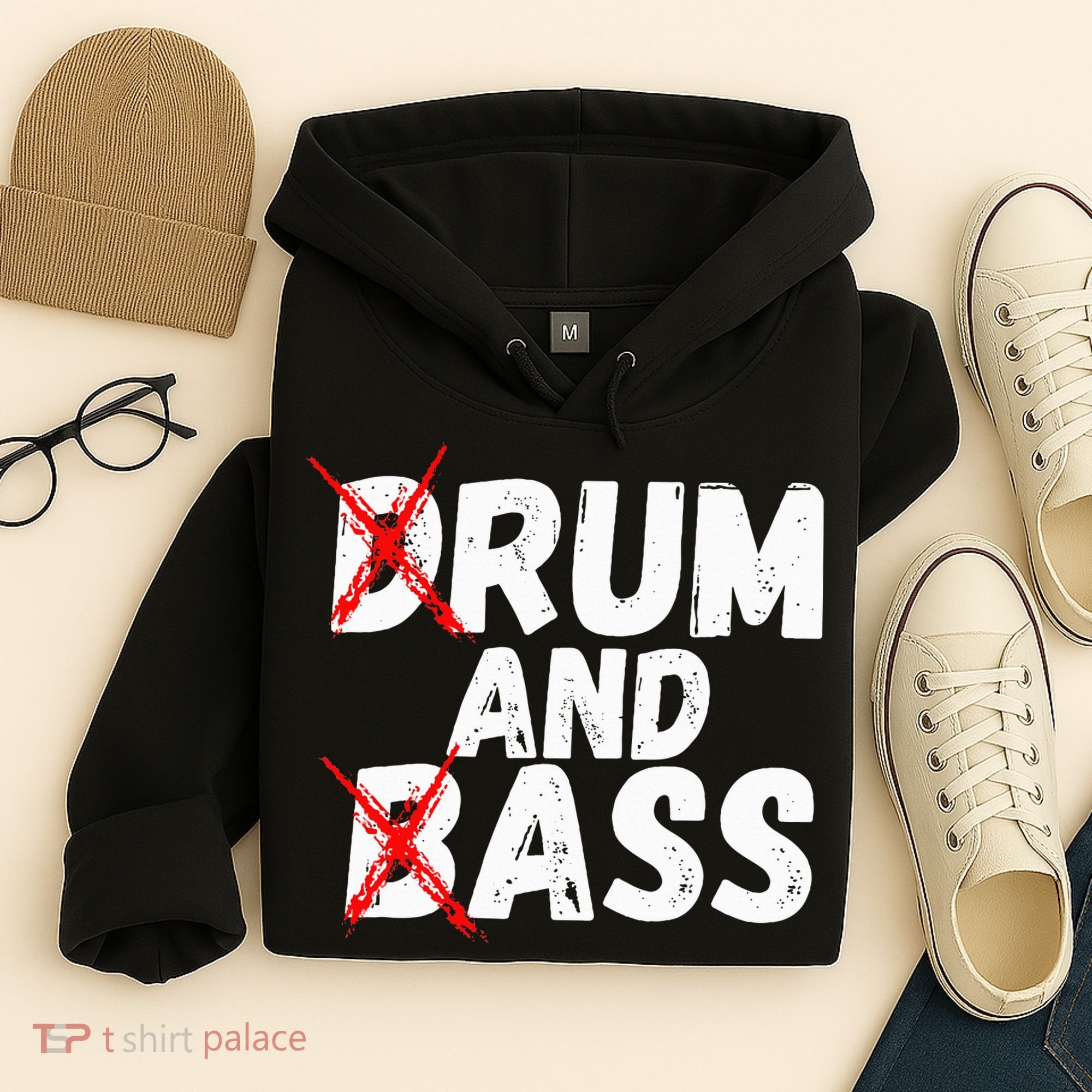 Drum And Bass Rum And Ass Hoodie