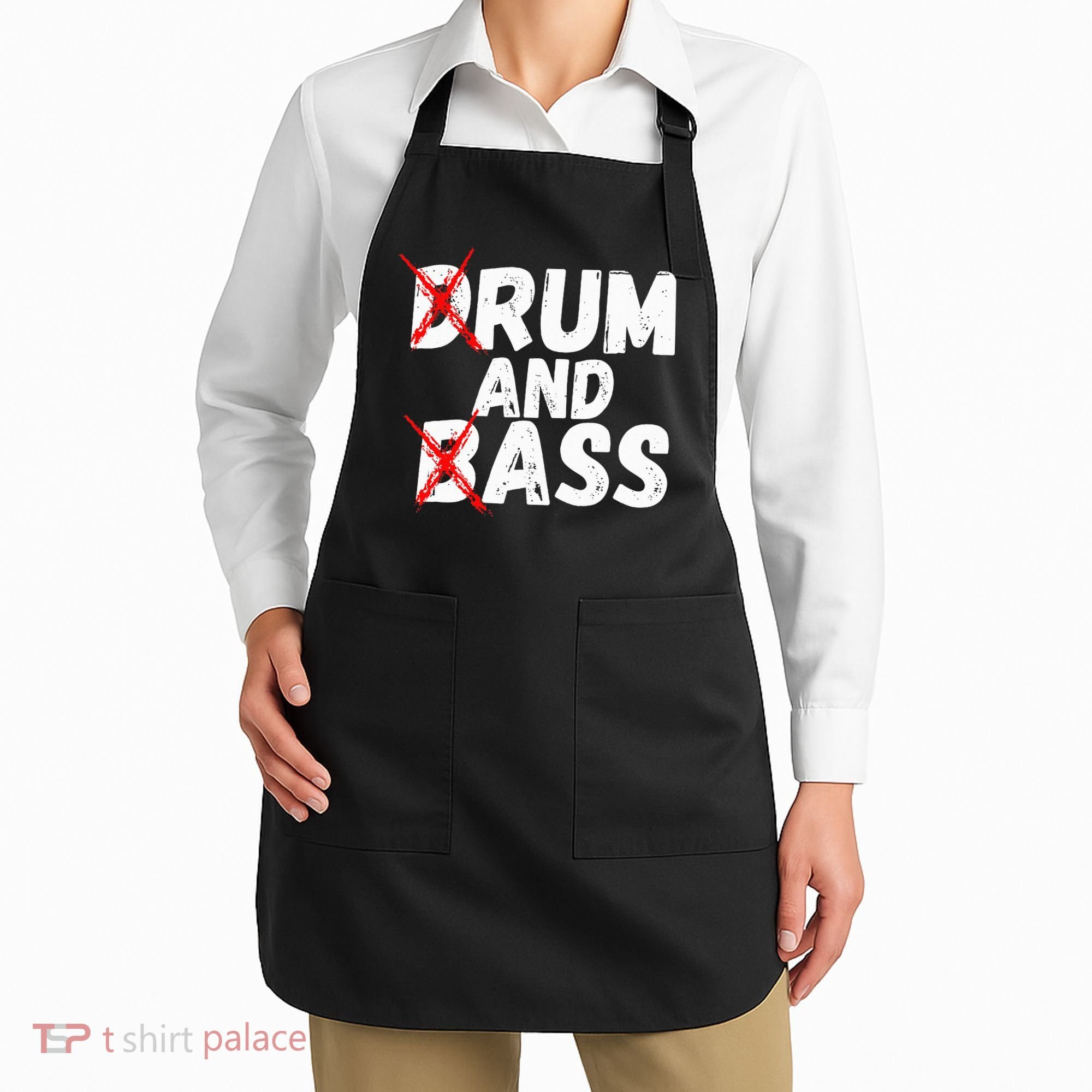 Drum And Bass Rum And Ass Apron
