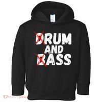 Drum And Bass Rum And Ass Toddler Hoodie thumb 0