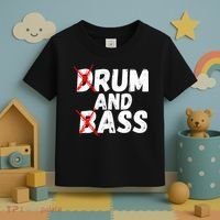 Drum And Bass Rum And Ass Toddler T-Shirt thumb 3