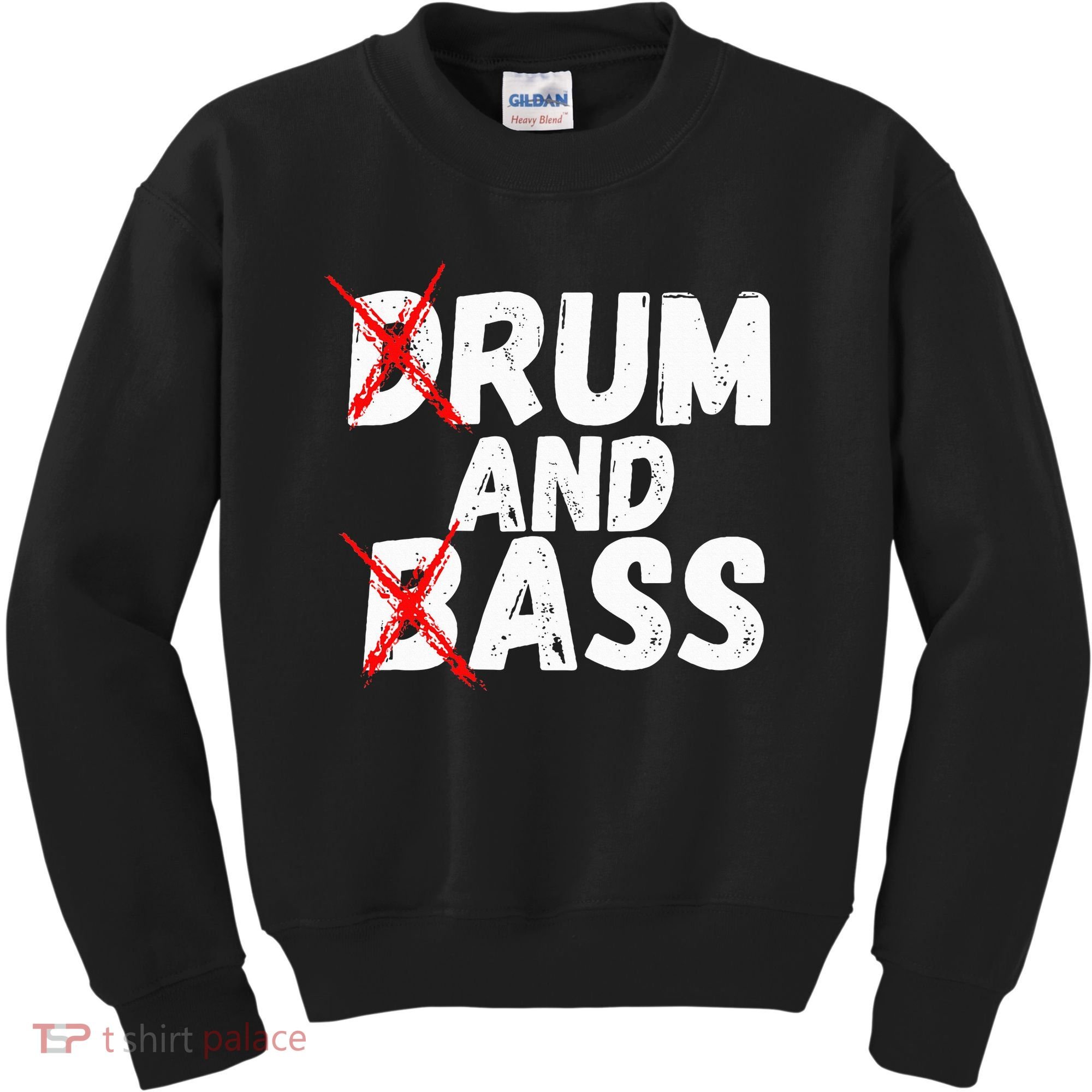 Drum And Bass Rum And Ass Kids Sweatshirt
