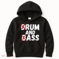 Drum And Bass Rum And Ass Kids Hoodie thumb 0