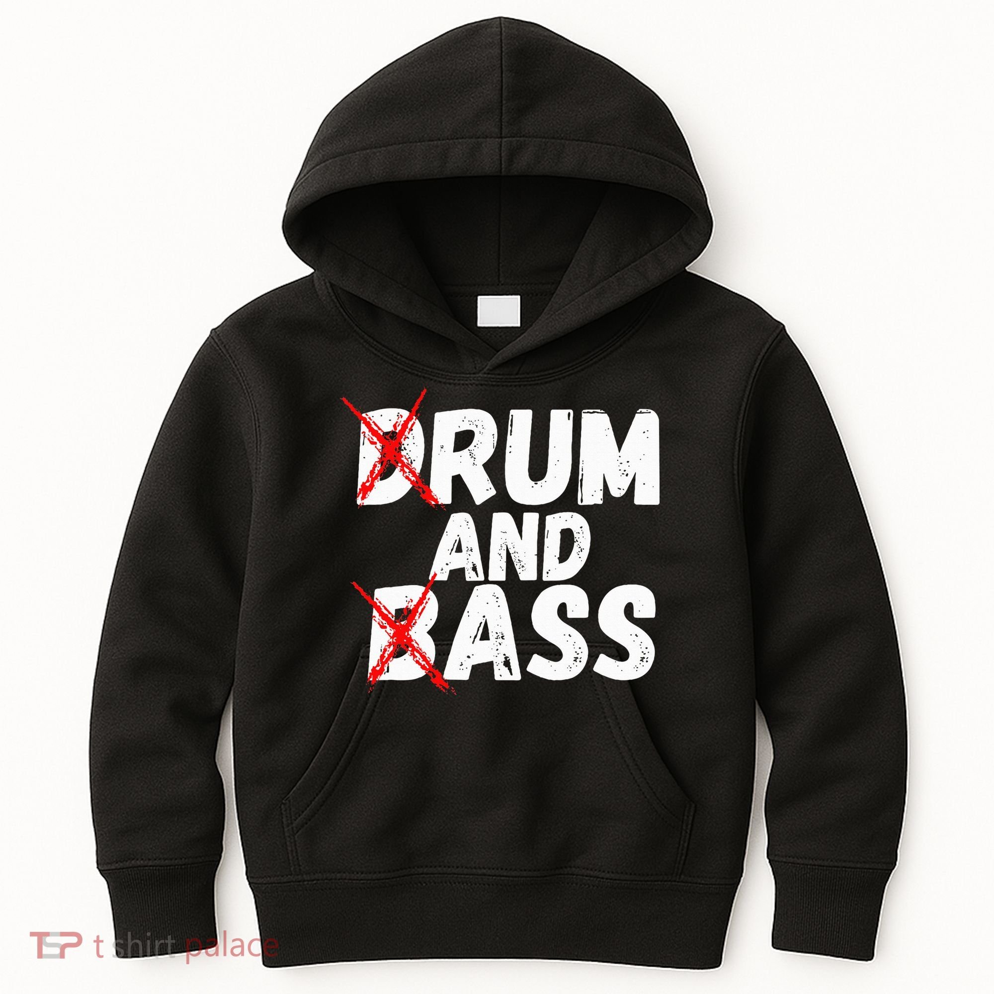 Drum And Bass Rum And Ass Kids Hoodie