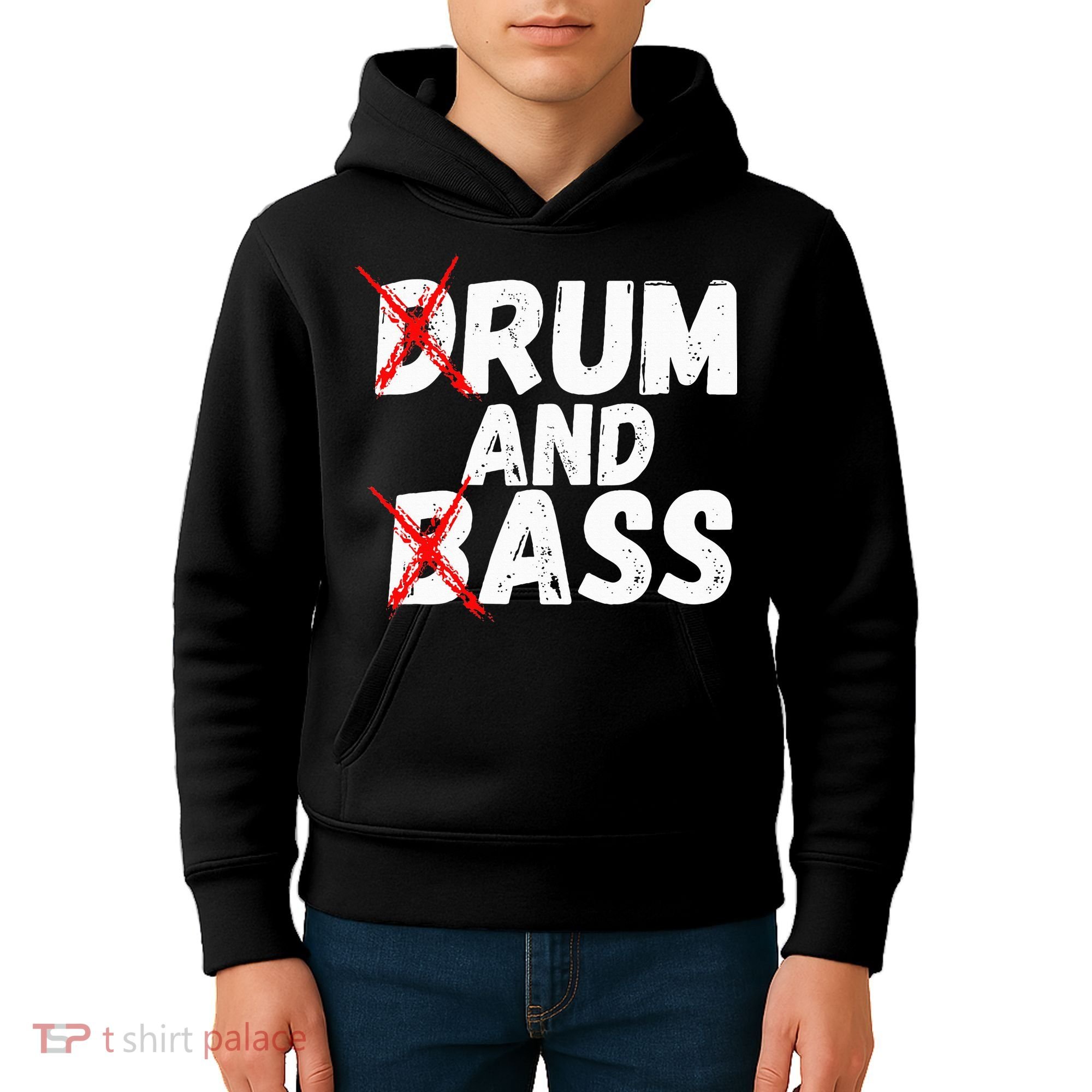 Drum And Bass Rum And Ass Kids Hoodie
