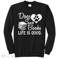 Dog And Books Are Good - Cute Animal Tee Sweatshirt thumb 0
