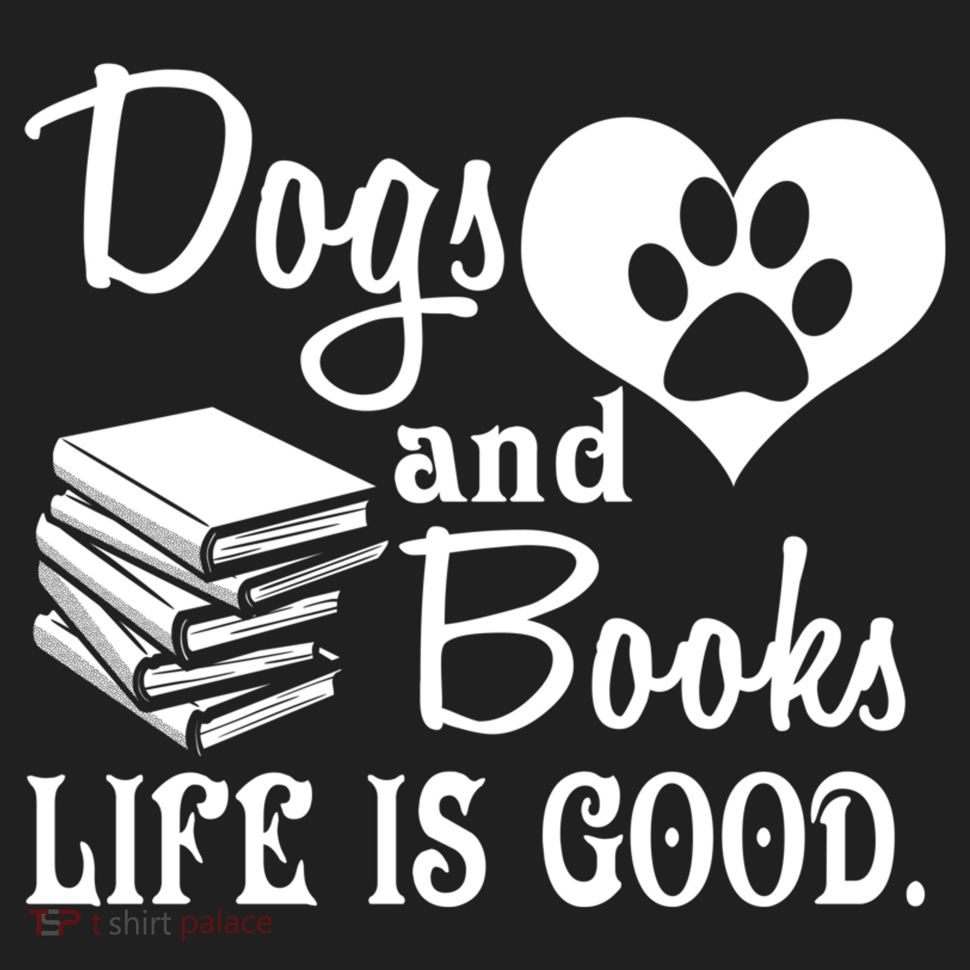 Dog And Books Are Good - Cute Animal Tee Beanie