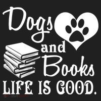 Dog And Books Are Good - Cute Animal Tee Hat thumb 2