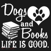Dog And Books Are Good - Cute Animal Tee Tank Top thumb 6