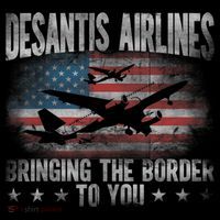 DeSantis Airlines Bringing The Border To You American US Flag Coffee Mug thumb 5
