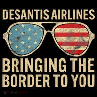 DeSantis Airlines Bringing The Border To You American US Flag Coffee Mug thumb 5