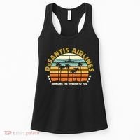 DeSantis Airlines Bringing The Border To You Meme Retro Florida Style Women's Tank Top thumb 0