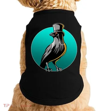 Dabber Raven Top Hat Doggie Tank