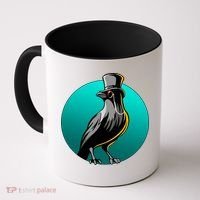 Dabber Raven Top Hat Coffee Mug thumb 0