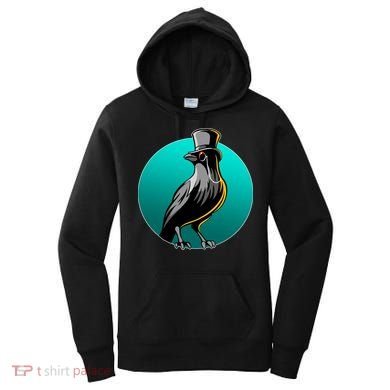 Dabber Raven Top Hat Women's Hoodie