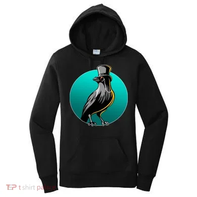 Dabber Raven Top Hat Women's Hoodie