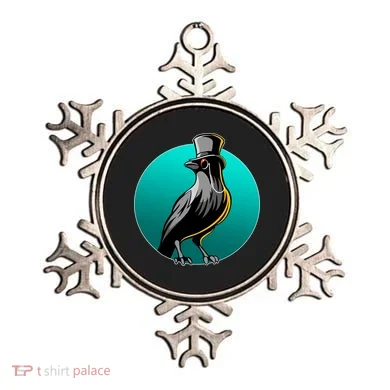 Dabber Raven Top Hat Ornament