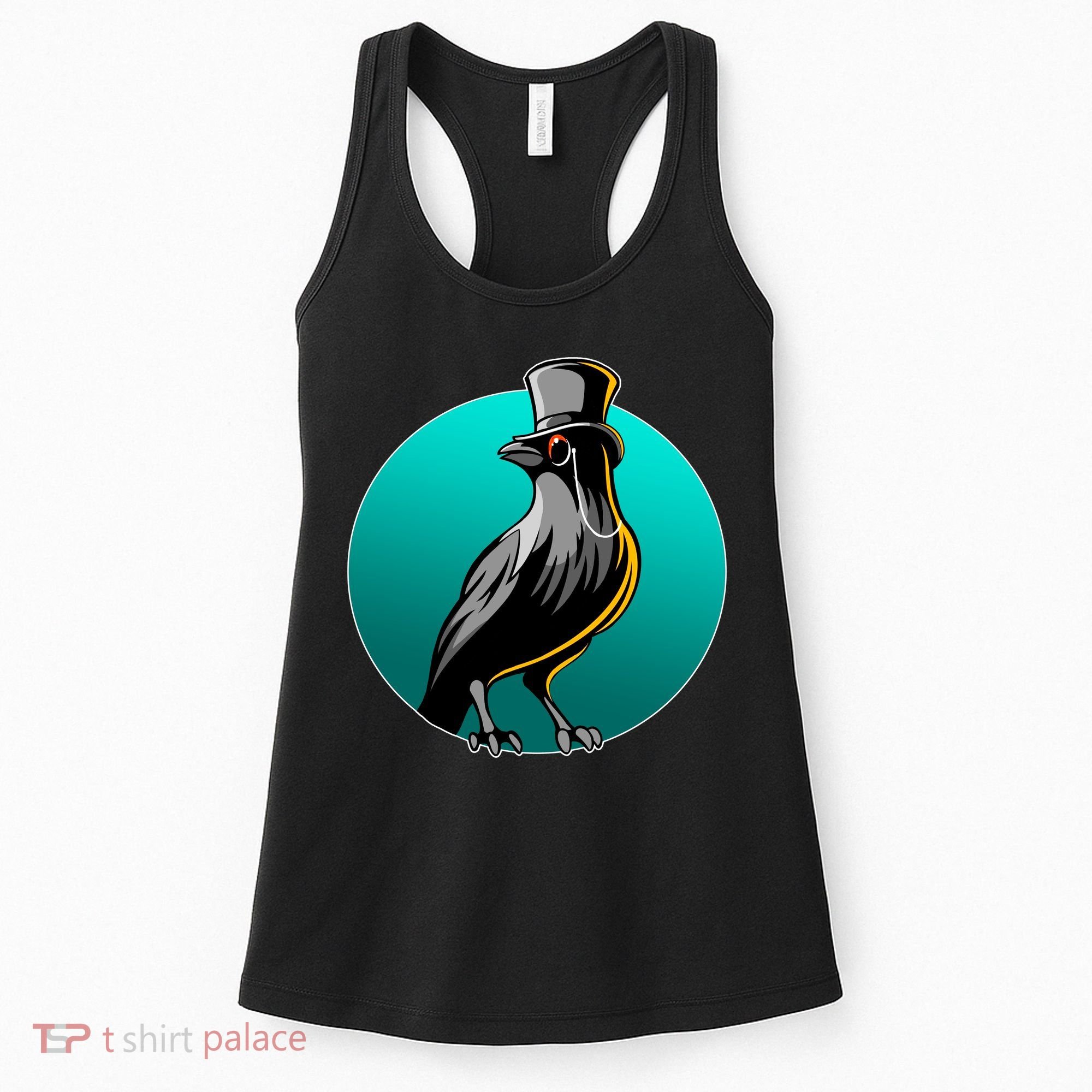 Dabber Raven Top Hat Women's Tank Top