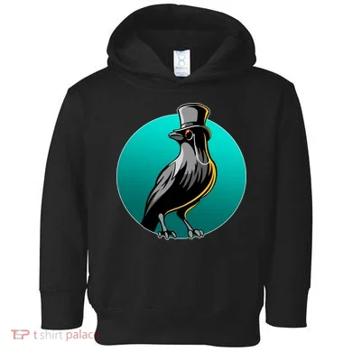 Dabber Raven Top Hat Toddler Hoodie