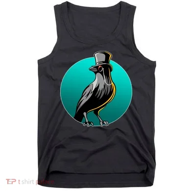 Dabber Raven Top Hat Tank Top