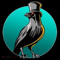 Dabber Raven Top Hat Tank Top thumb 6