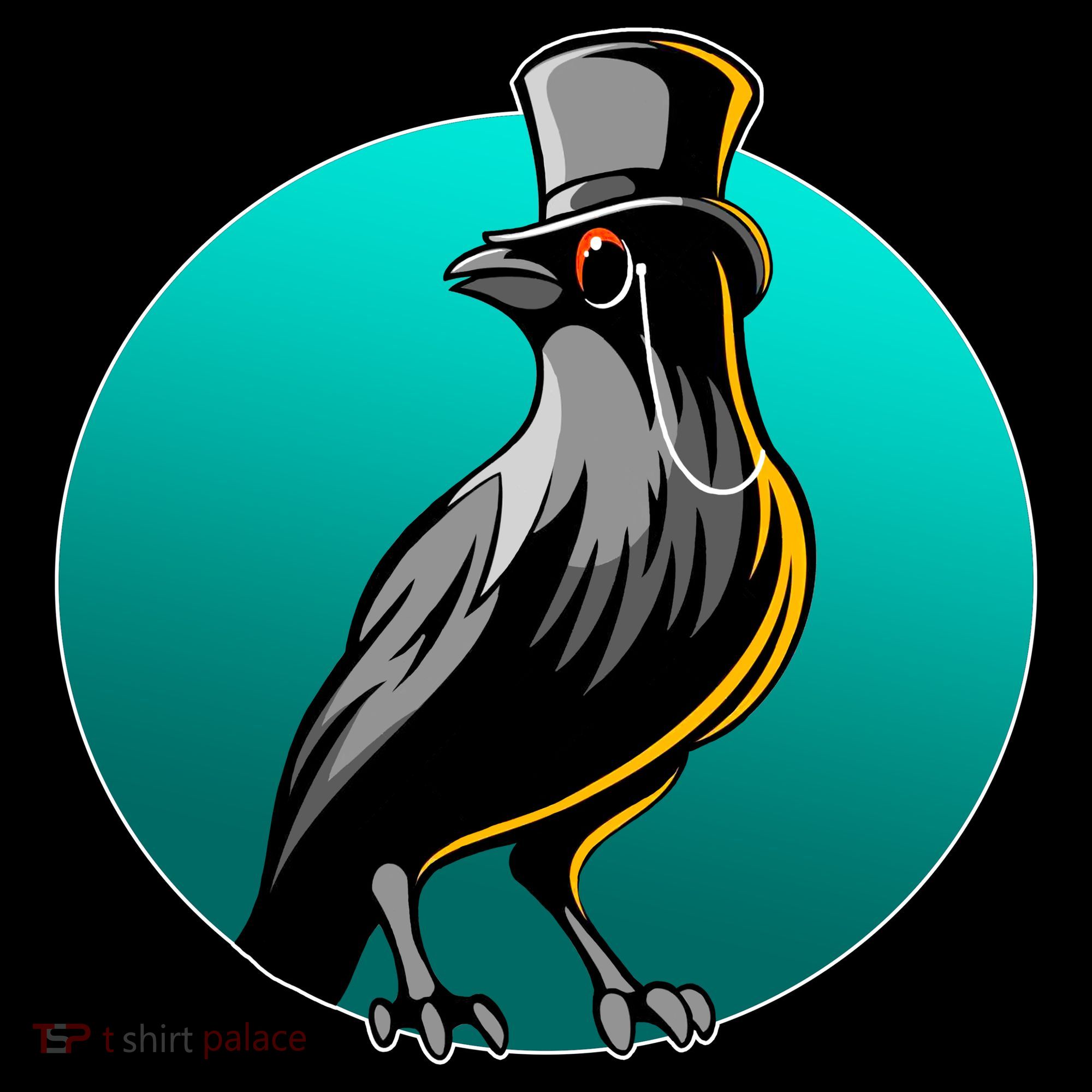 Dabber Raven Top Hat Tank Top