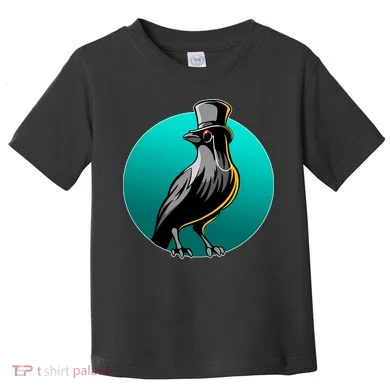 Dabber Raven Top Hat Toddler T-Shirt