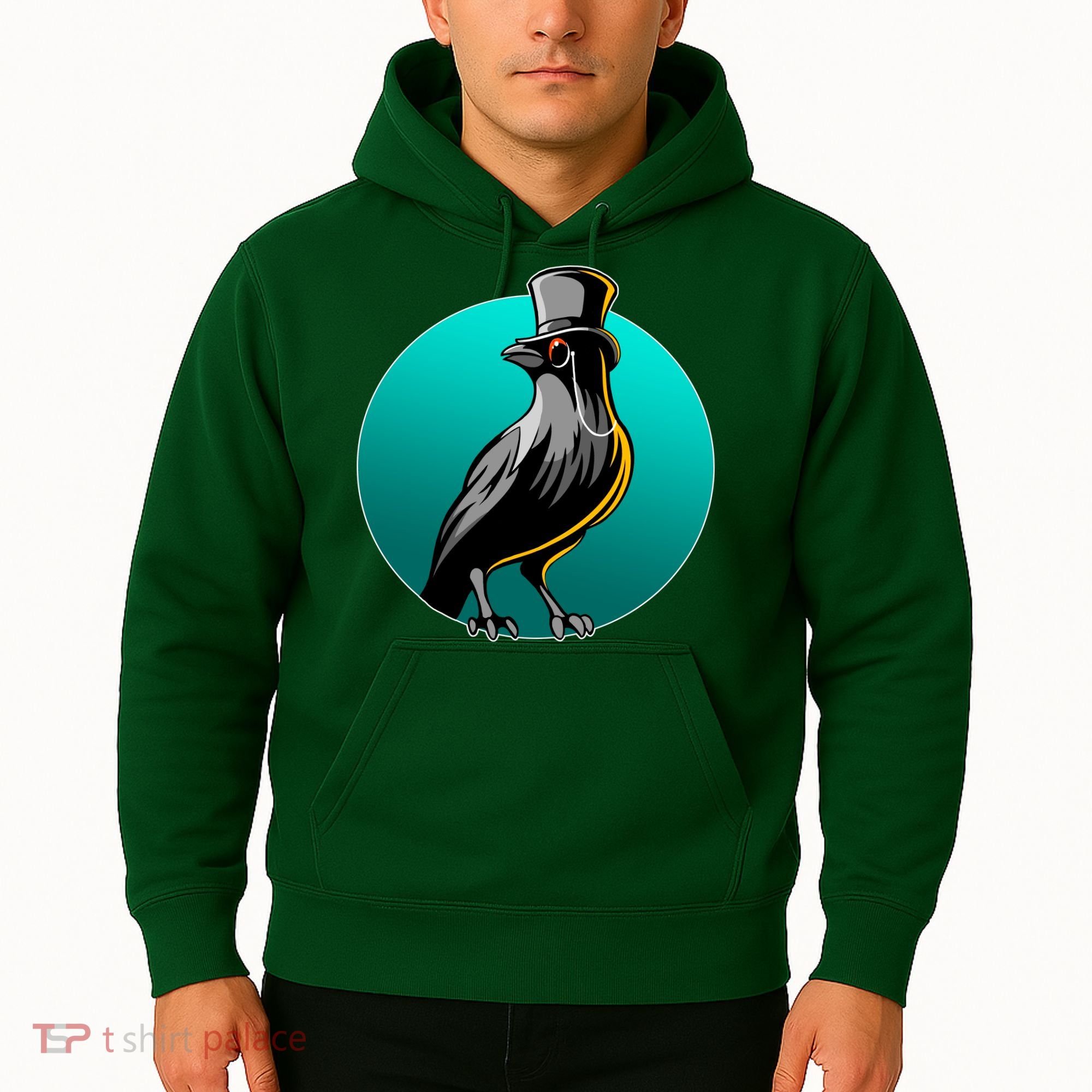 Dabber Raven Top Hat Hoodie