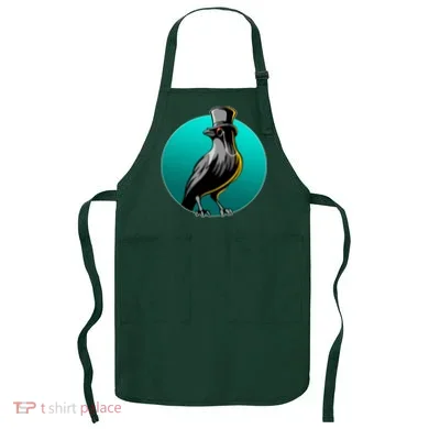 Dabber Raven Top Hat Apron