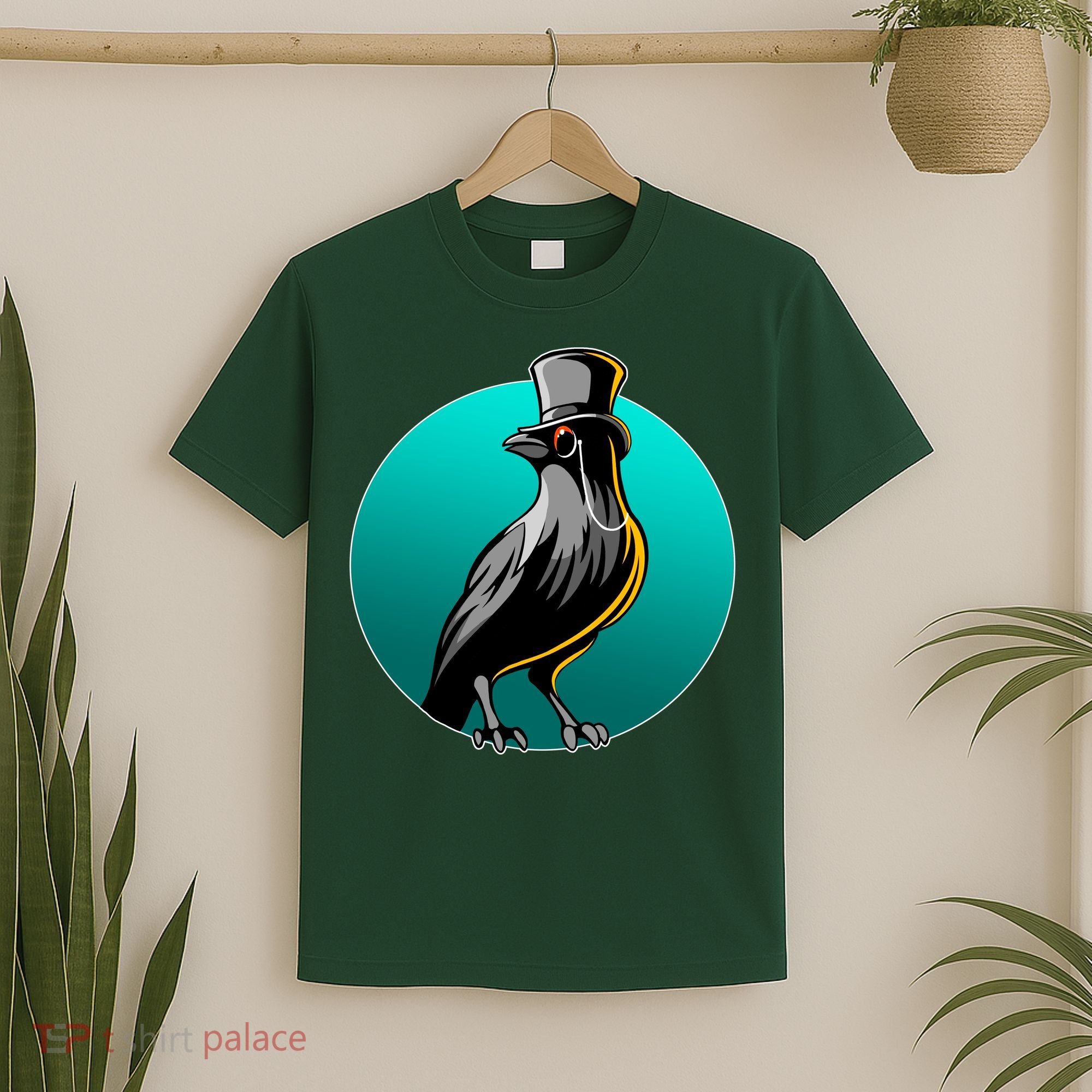 Dabber Raven Top Hat T-Shirt