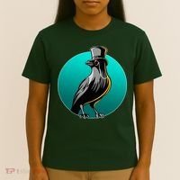 Dabber Raven Top Hat T-Shirt thumb 4