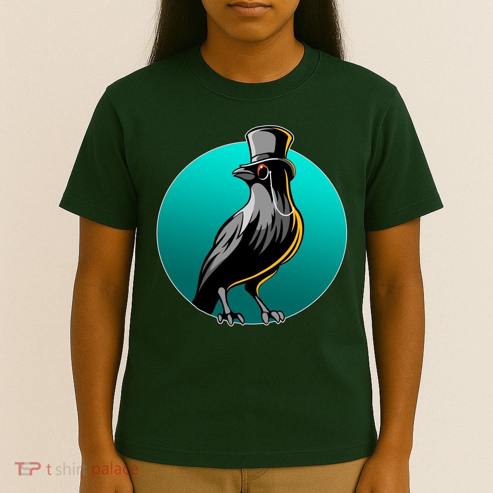 Dabber Raven Top Hat T-Shirt