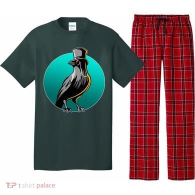 Dabber Raven Top Hat Pajama Set