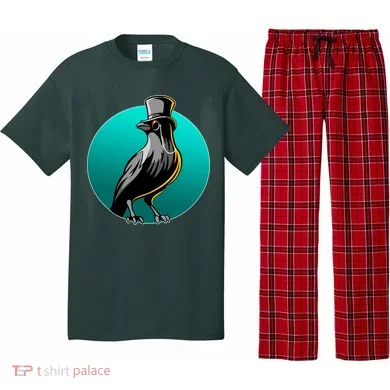 Dabber Raven Top Hat Pajama Set