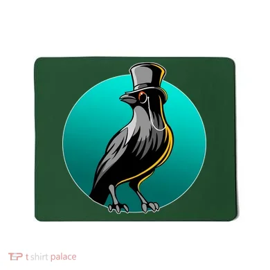 Dabber Raven Top Hat Mousepad