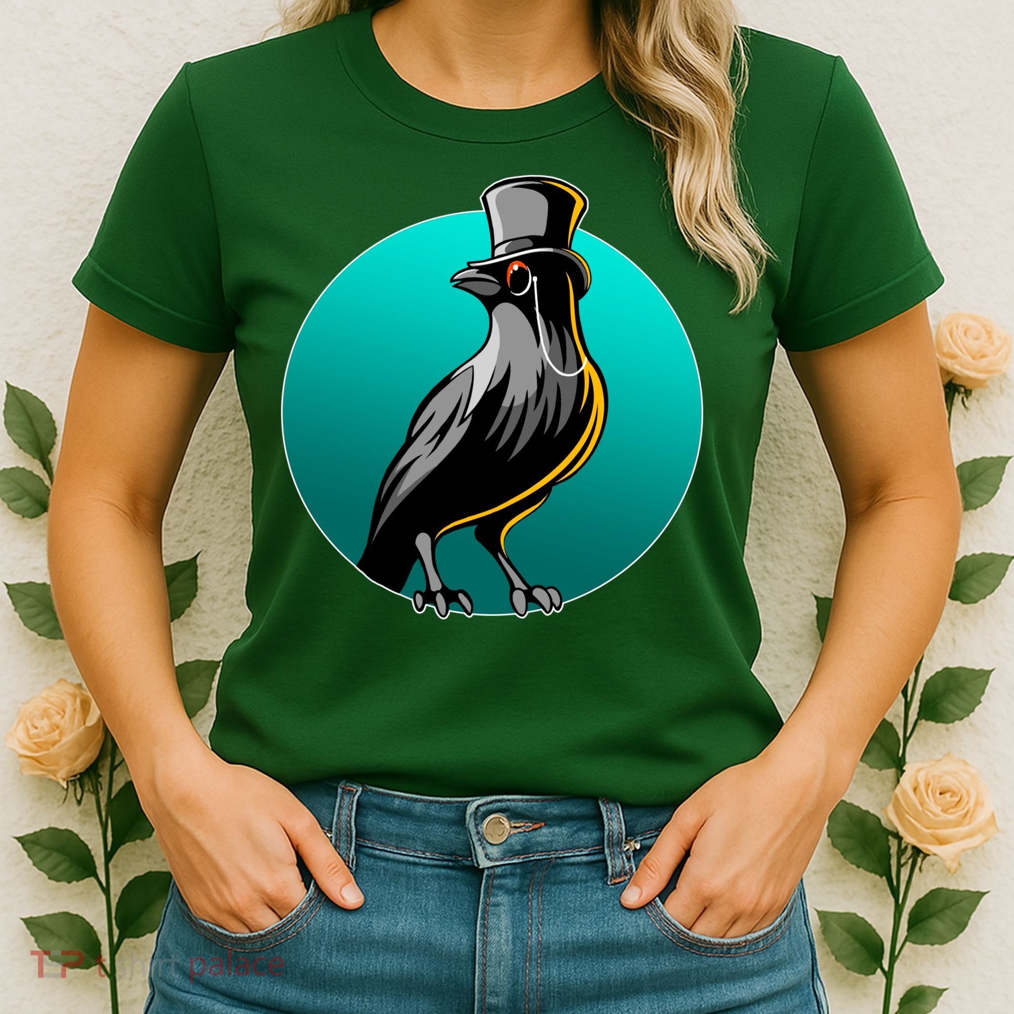 Dabber Raven Top Hat Women's T-Shirt