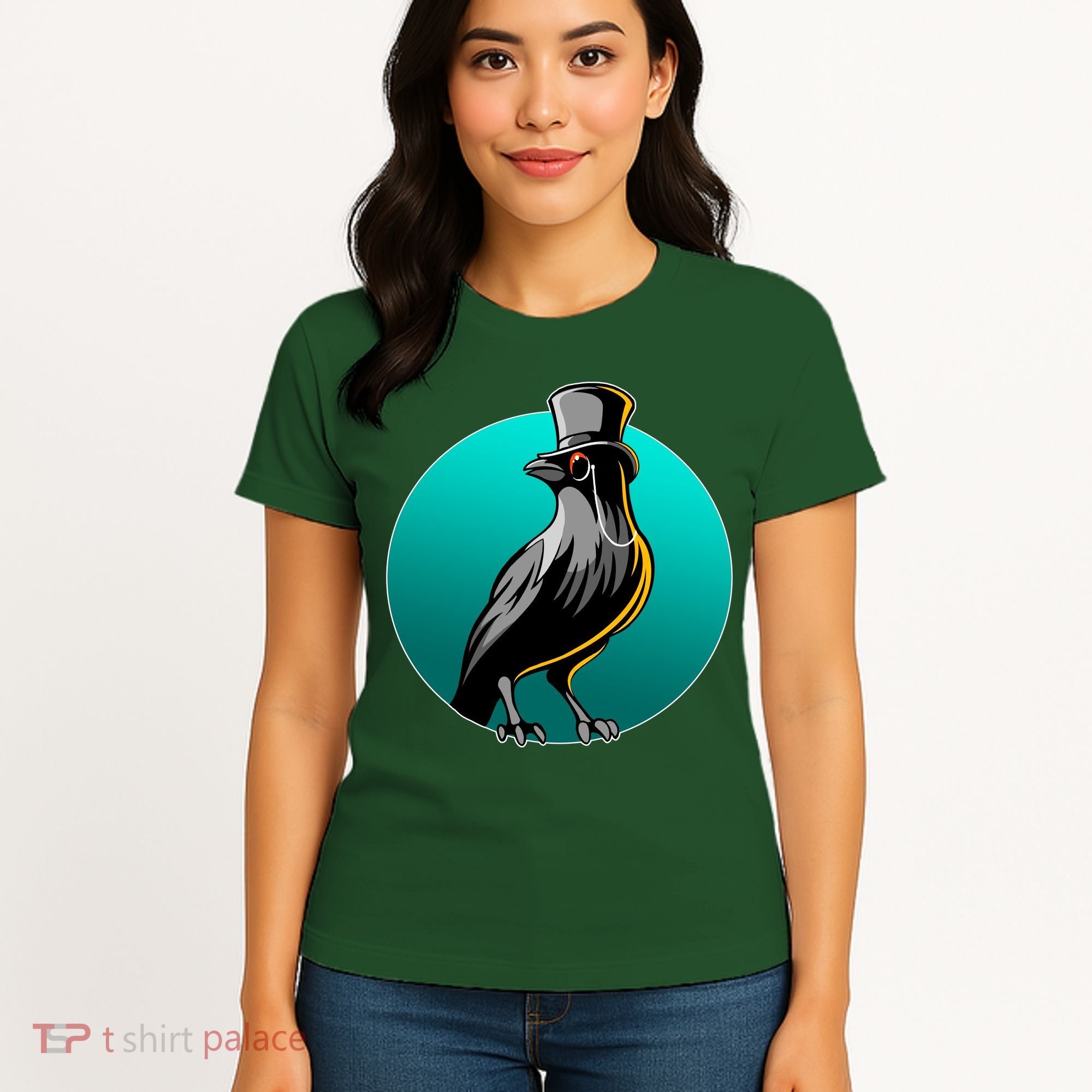 Dabber Raven Top Hat Women's T-Shirt
