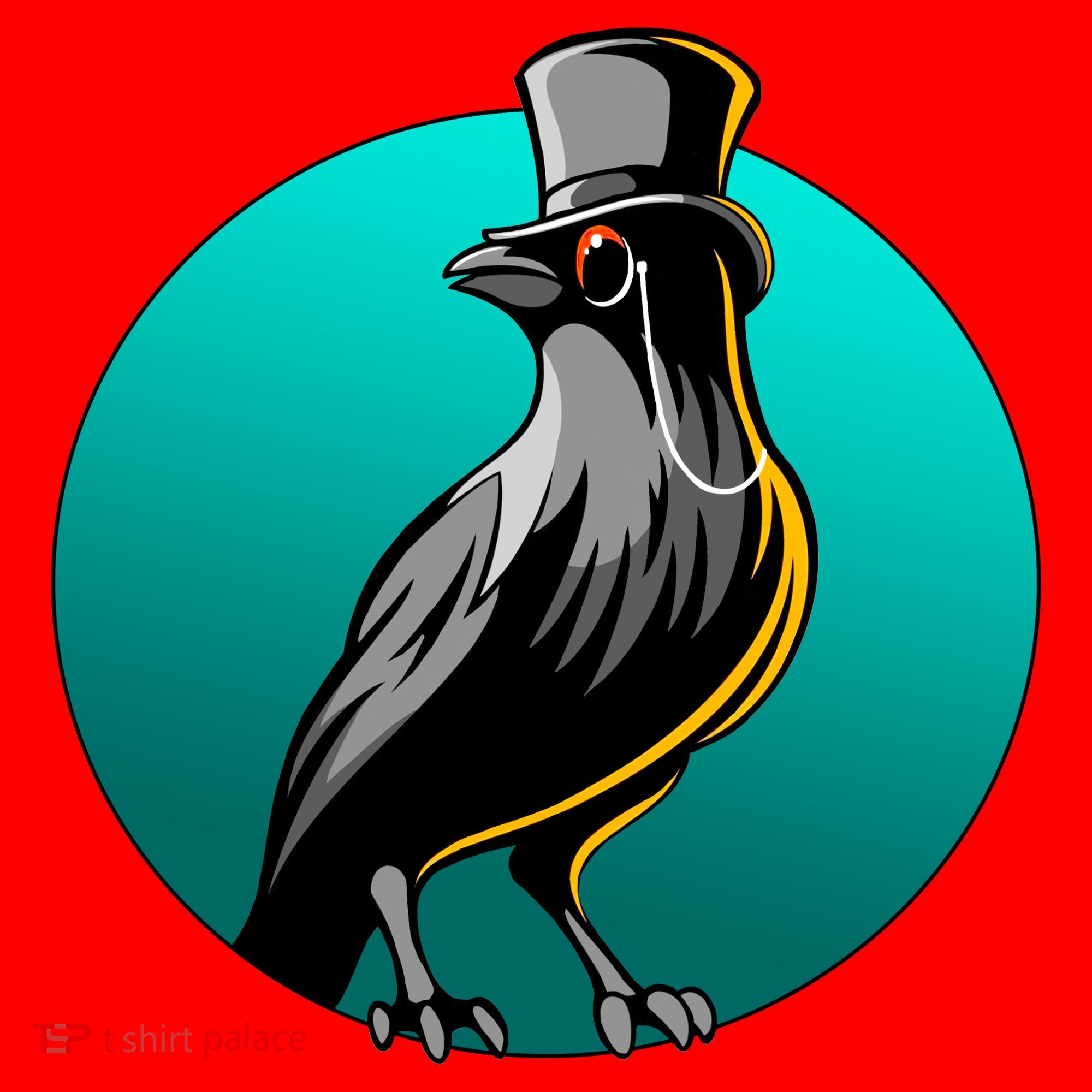 Dabber Raven Top Hat Santa Hat