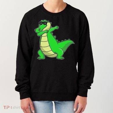 Dabbing Alligator Women's Sweatshirt