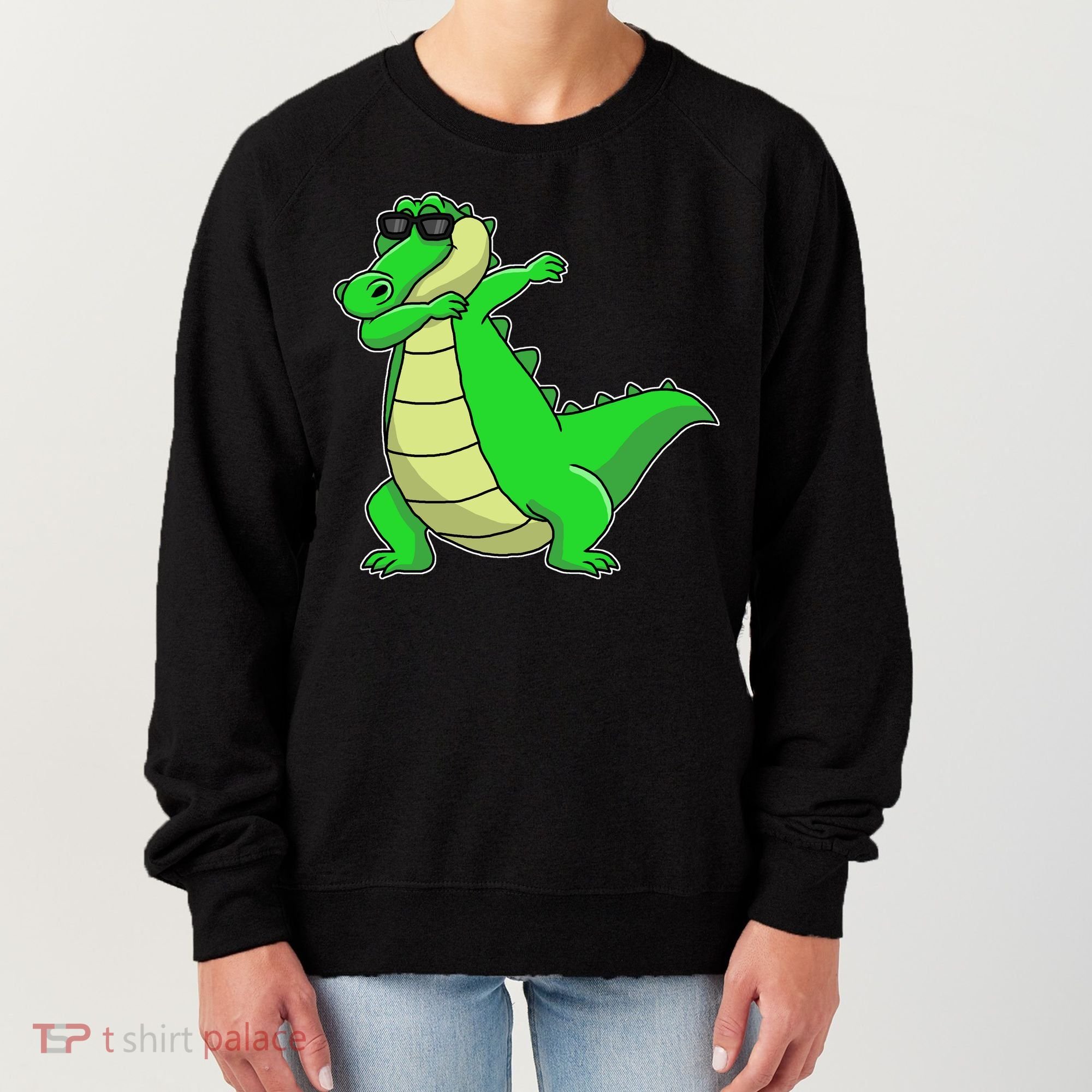 Dabbing Alligator Women's Sweatshirt