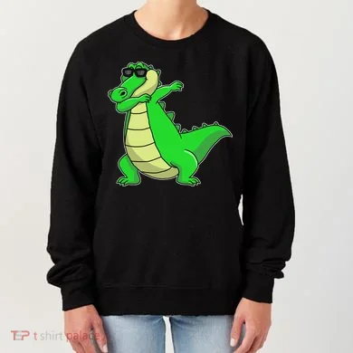 Dabbing Alligator Women's Sweatshirt