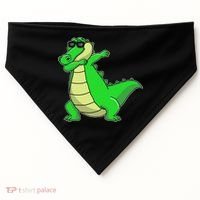 Dabbing Alligator USA-Made Doggie Bandana thumb 0