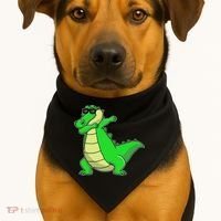 Dabbing Alligator USA-Made Doggie Bandana thumb 1