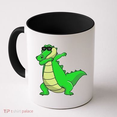 Dabbing Alligator Coffee Mug