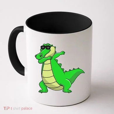 Dabbing Alligator Coffee Mug