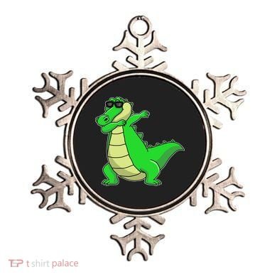 Dabbing Alligator Ornament