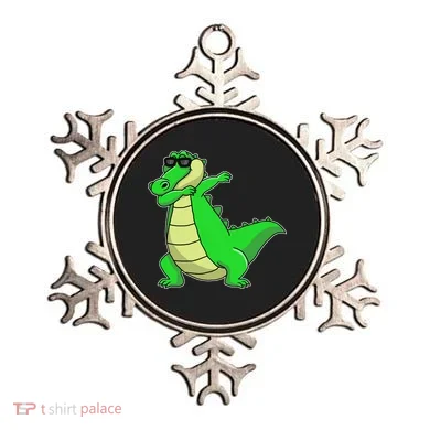 Dabbing Alligator Ornament