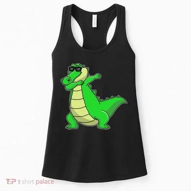 Dabbing Alligator Women's Tank Top
